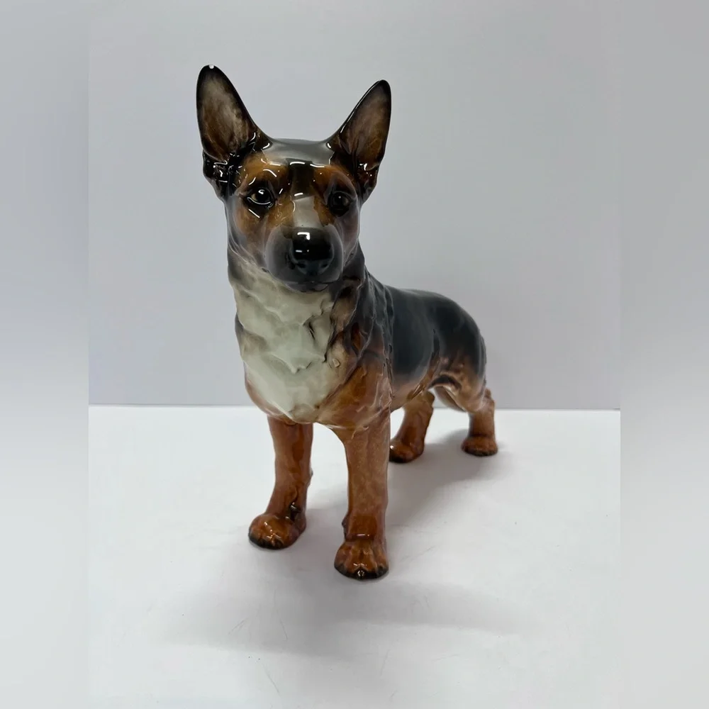 Vintage Goebel Standing German Shepherd Dog Figurine 30022-38 - Picture 2 of 16